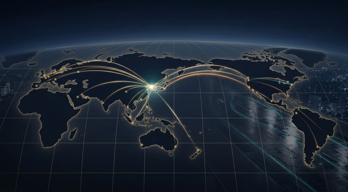 Global Flight Network from Seoul Hub